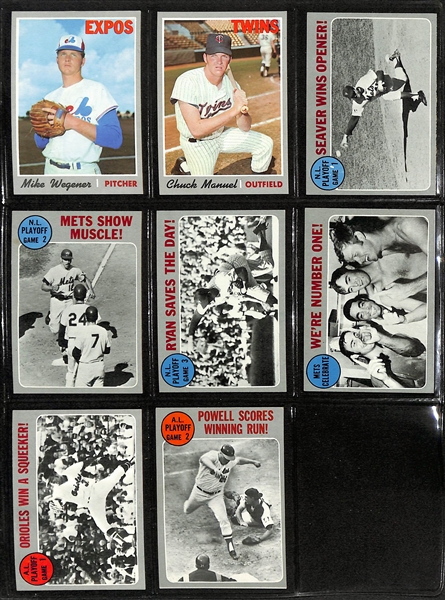 High-Quality 1970 Topps Baseball Complete Set (720 Cards) - Many Pack-Fresh Cards!