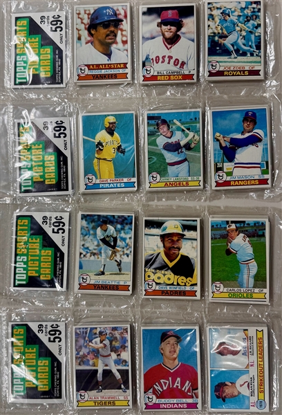 (22) 1979 Topps Baseball Sealed Unopened Rack Packs & (2) 1978 Topps Baseball Sealed Unopened Rack Packs