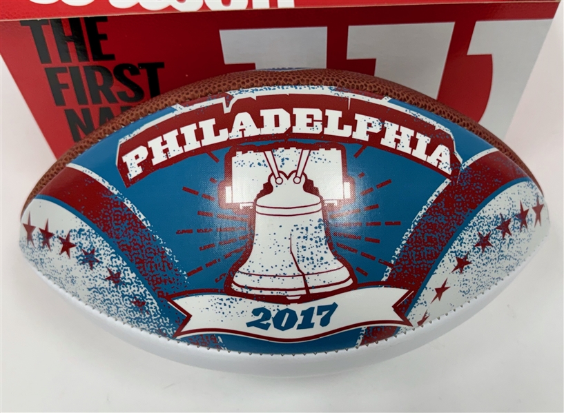 Lot of Signed Philadelphia Eagles & Phillies Memorabilia Lot w. a LeSean McCoy Full Size Helmet, More (+JSA Auction Letter)