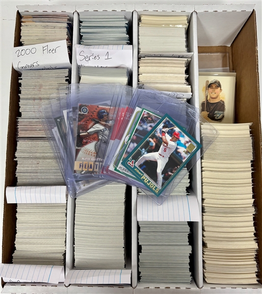 Collection of Baseball Card Sets (c. 2000-2007) w. Multiple Ichiro & Pujols Rookie Cards