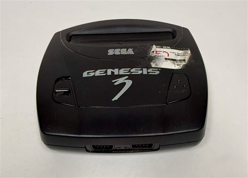 Vintage Video Game Lot w. an X-Box One Battlefield 1 Special Edition Gaming Console & Sega Genesis 3 Game Console