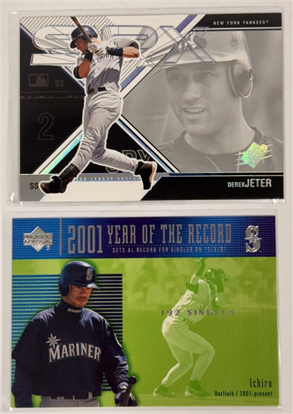 Early 2000s Upper Deck Baseball Collection – Multiple Complete Sets