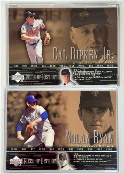Early 2000s Upper Deck Baseball Collection – Multiple Complete Sets