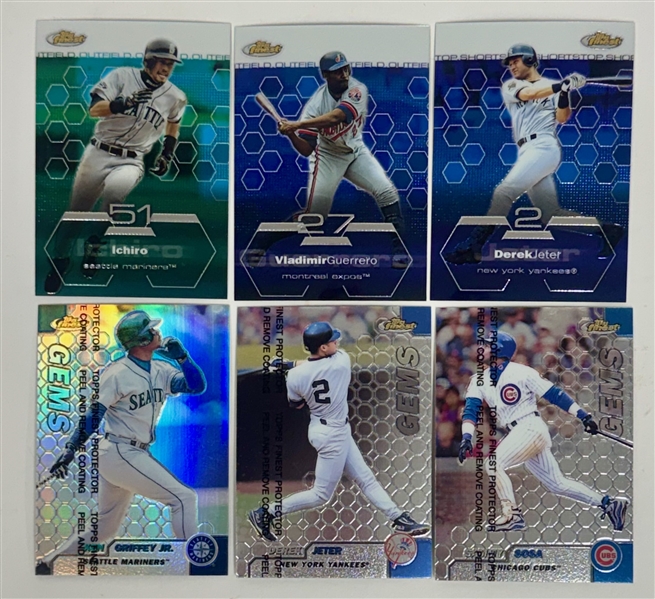 Premium Early-2000s Topps & Topps Finest Baseball Set Collection