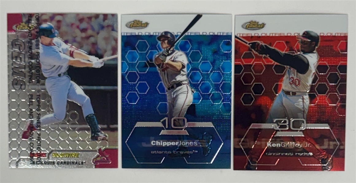 Premium Early-2000s Topps & Topps Finest Baseball Set Collection