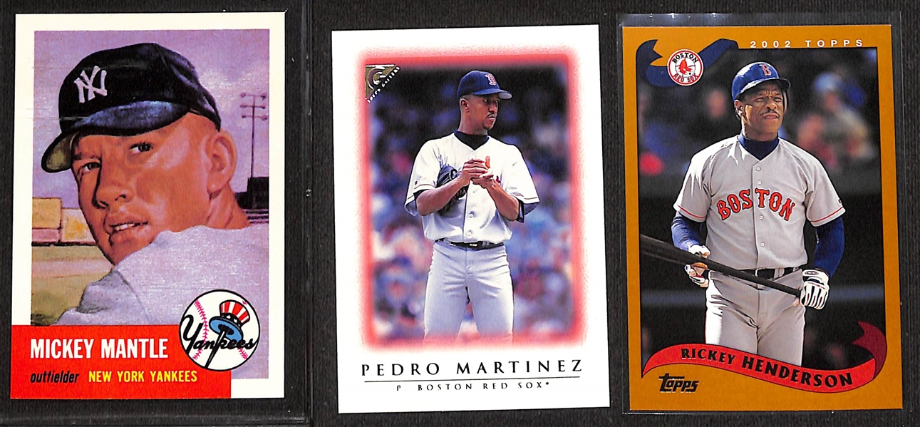 Vintage & Modern Topps Baseball Factory Set Collection w. 1991 Archives, 1999 Gallery, 2002 Traded, 2004 Series 1 Complete Sets