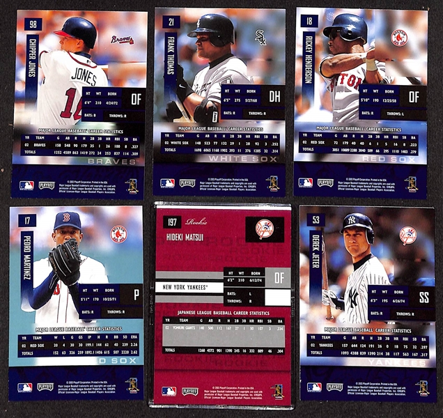 Multi-Year Upper Deck & Playoff Prestige Baseball Complete Set Collection (1997–2005) 