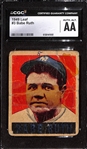 1949 Leaf Babe Ruth #3 CGC Authentic Altered