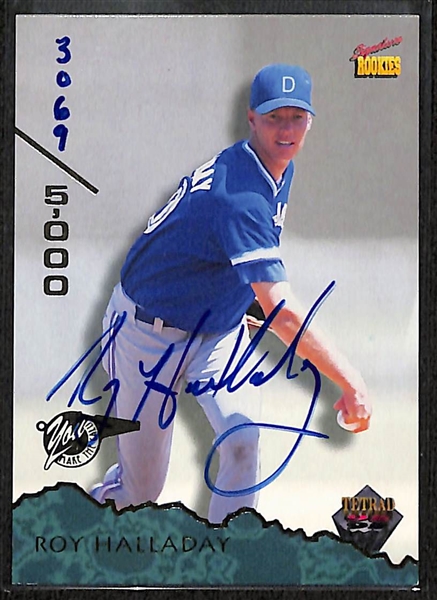 1995 Signature Rookies Roy Halladay Autographed Rookie Card (#3069/5000)