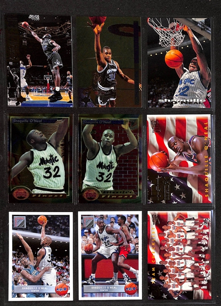 280+ Shaquille O'Neal Cards in Binder w. Rookies and Inserts