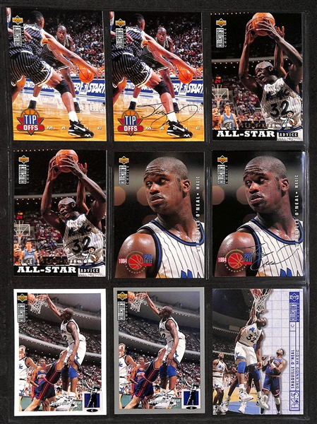 280+ Shaquille O'Neal Cards in Binder w. Rookies and Inserts