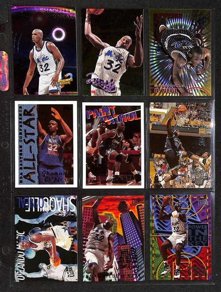 280+ Shaquille O'Neal Cards in Binder w. Rookies and Inserts