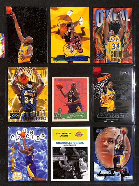 280+ Shaquille O'Neal Cards in Binder w. Rookies and Inserts