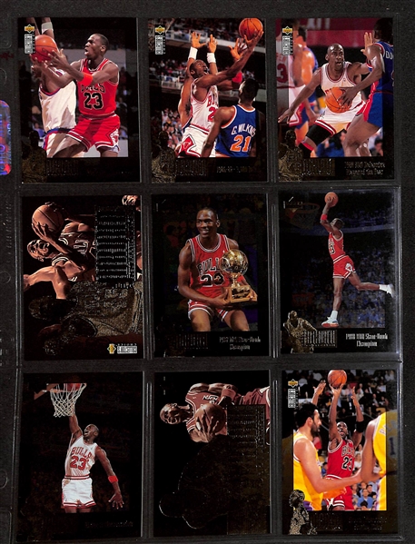170+ Michael Jordan Cards in Binder w. Short Prints and Inserts