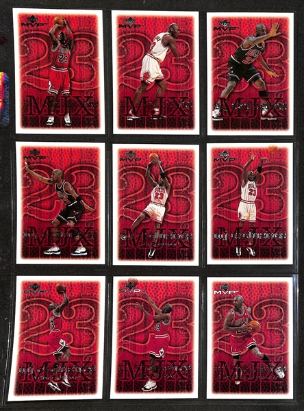 170+ Michael Jordan Cards in Binder w. Short Prints and Inserts