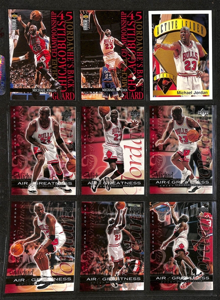 170+ Michael Jordan Cards in Binder w. Short Prints and Inserts