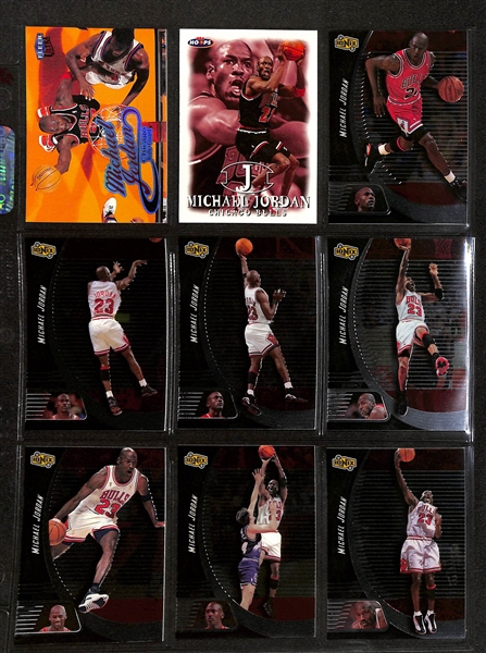 195+ Michael Jordan Cards in Binder w. Short Prints and Inserts