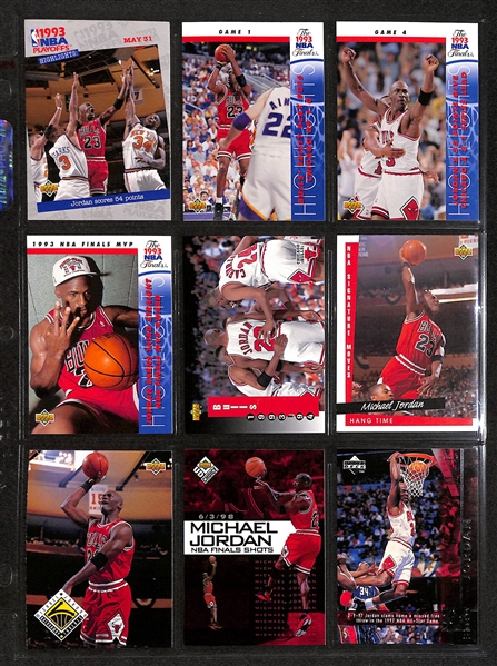 195+ Michael Jordan Cards in Binder w. Short Prints and Inserts