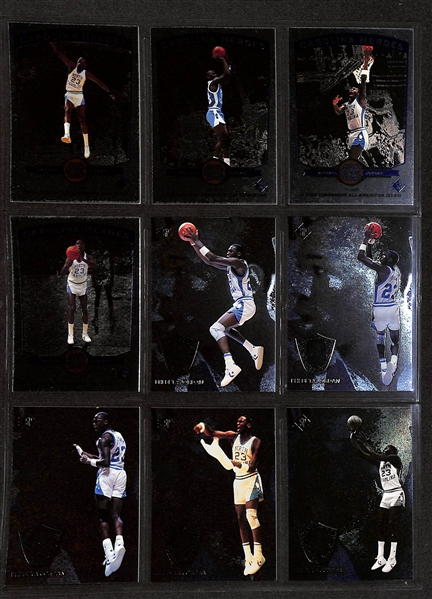 195+ Michael Jordan Cards in Binder w. Short Prints and Inserts
