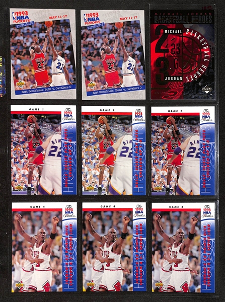 195+ Michael Jordan Cards in Binder w. Short Prints and Inserts