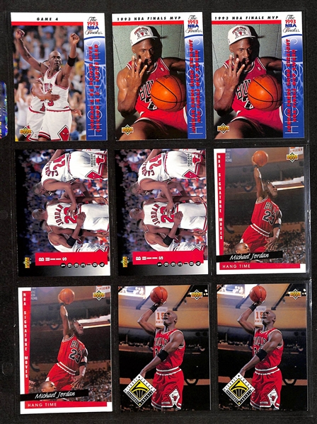 195+ Michael Jordan Cards in Binder w. Short Prints and Inserts