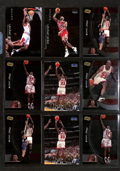 195+ Michael Jordan Cards in Binder w. Short Prints and Inserts