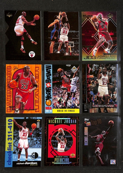 Over 560 Basketball Cards - Mostly 1990s w. Rookies, Stars, and Semi-Stars! Inc. Jordan, Shaq, Rodman, Duncan, +
