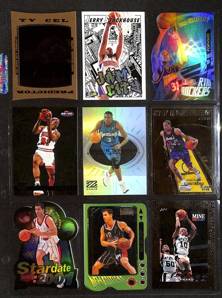 Over 560 Basketball Cards - Mostly 1990s w. Rookies, Stars, and Semi-Stars! Inc. Jordan, Shaq, Rodman, Duncan, +