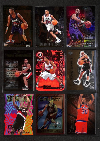 Over 560 Basketball Cards - Mostly 1990s w. Rookies, Stars, and Semi-Stars! Inc. Jordan, Shaq, Rodman, Duncan, +