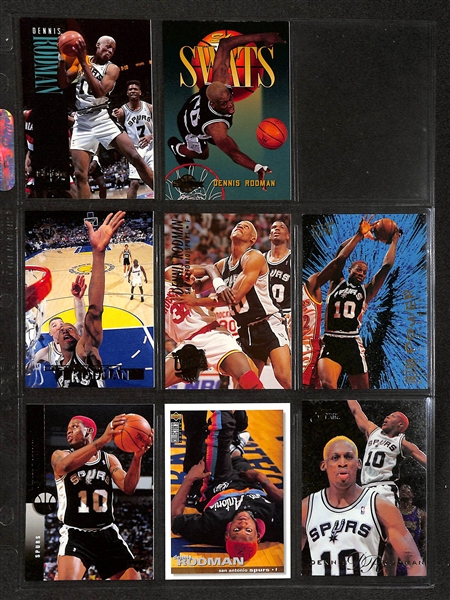Over 560 Basketball Cards - Mostly 1990s w. Rookies, Stars, and Semi-Stars! Inc. Jordan, Shaq, Rodman, Duncan, +