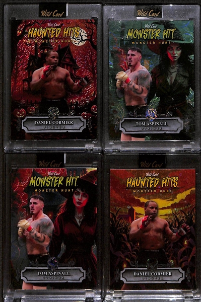 Lot of (2) Topps SGC Graded & (4) Wild Card UFC Cards w. Ken Shamrock