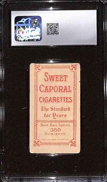 1909-11 T206 Miller Huggins (HOF - Portrait) Graded CGC 2.5 (Sweet Caporal Back)