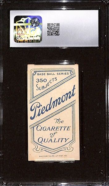1909-11 T206 Patsy Dougherty (Portrait) Graded CGC 5 (Piedmont 350 Back)