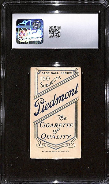 1909-11 T206 Bill Dahlen (Boston) Graded CGC 3.5 (Piedmont 150 Back)