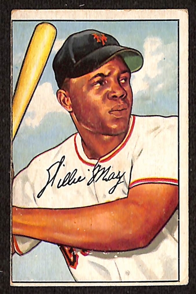1952 Bowman Willie Mays #218