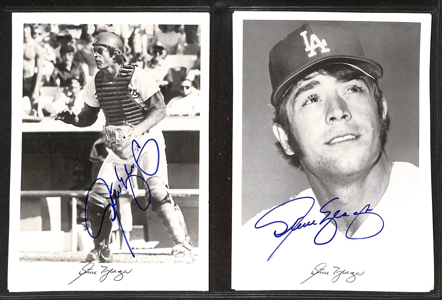 Lot of (80+) Signed Baseball Photos w. Phil Niekro, Johnny Podres, More (+JSA Auction Letter)