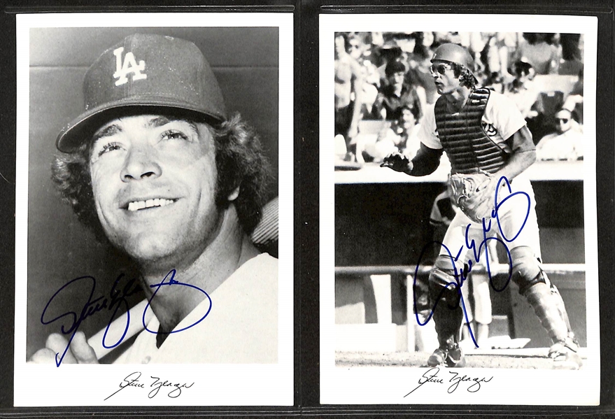 Lot of (80+) Signed Baseball Photos w. Phil Niekro, Johnny Podres, More (+JSA Auction Letter)
