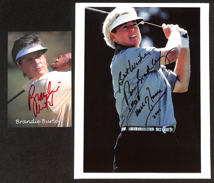 Lot of (25+) Signed Assorted Sports Photos w. Carl Lewis, Gene Sarazen, More (+JSA Auction Letter) 