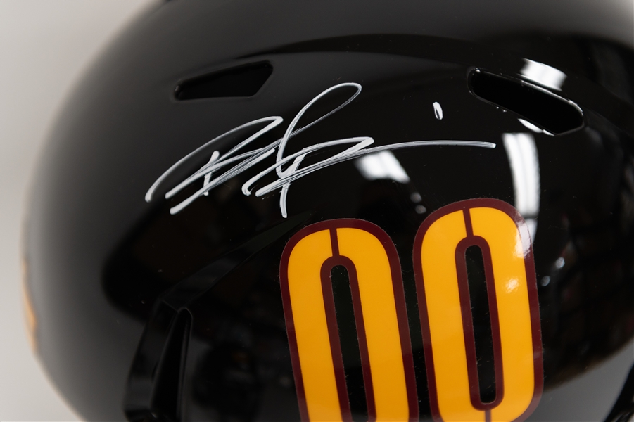 Brian Robinson Signed Full Size and Mini Helmet (both PSA)