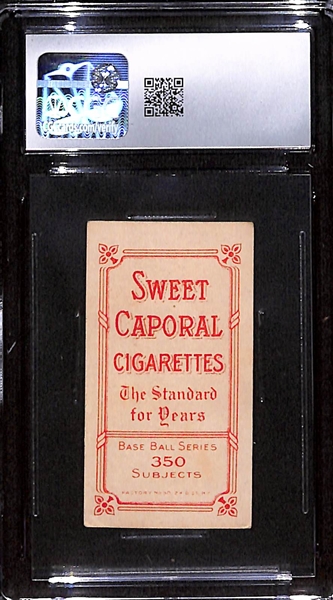 1909-11 T206 Dave Brain (Buffalo) Graded CGC 4.5 (Sweet Caporal 350 Back, Factory 30)