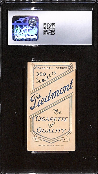 1909-11 T206 Chief Bender (HOF, Trees in Background) Graded CGC 3.5 (Piedmont 350 Back, Factory 25)