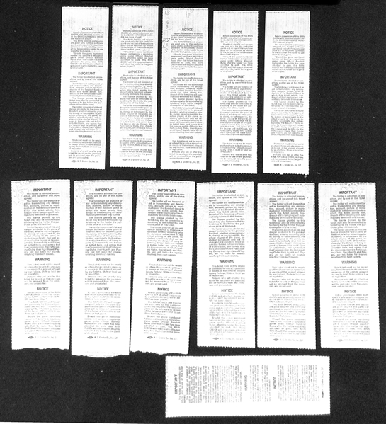 Lot w. (5) 1980 National League Championship Series & (7) 1980 World Series Game Tickets