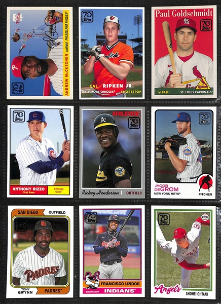 Lot of (500+) 2021 Topps Baseball Inserts, SPs, Autos, and #'d Cards w. a Jordan Montgomery Auto