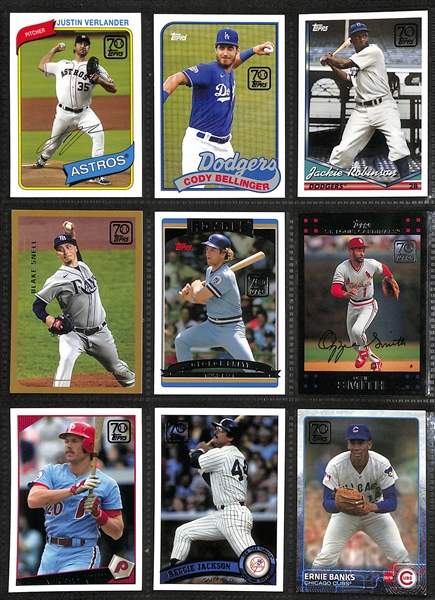 Lot of (500+) 2021 Topps Baseball Inserts, SPs, Autos, and #'d Cards w. a Jordan Montgomery Auto
