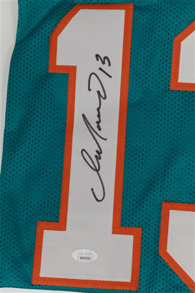 (2) Signed Custom Football Jerseys w. Dan Marino (JSA) & Kenneth Walker III  (BAS)