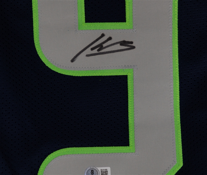 (2) Signed Custom Football Jerseys w. Dan Marino (JSA) & Kenneth Walker III  (BAS)