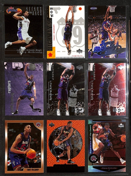 150+ Allen Iverson, Stephon Marbury, & Tracy McGrady Cards (Inc. Rookies & Inserts)