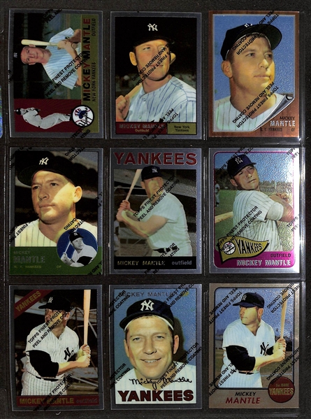 480+ Yankees Cards (250+ are Mickey Mantle) - Mostly Current Era Cards