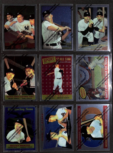 480+ Yankees Cards (250+ are Mickey Mantle) - Mostly Current Era Cards