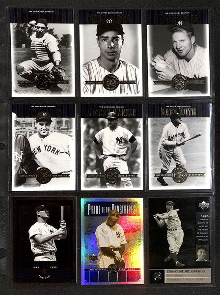 480+ Yankees Cards (250+ are Mickey Mantle) - Mostly Current Era Cards